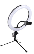 Load image into Gallery viewer, 10inch 25cm USB charge New Selfie Ring Light Flash Led Camera Phone Photography Enhancing Photography for Smartphone Studio VK