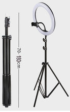 Load image into Gallery viewer, 10inch 25cm USB charge New Selfie Ring Light Flash Led Camera Phone Photography Enhancing Photography for Smartphone Studio VK