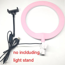 Load image into Gallery viewer, 10inch 25cm USB charge New Selfie Ring Light Flash Led Camera Phone Photography Enhancing Photography for Smartphone Studio VK