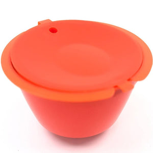 1Pc Professional Refillable Coffee Filter 4X5.4cm 12g Sweet Taste Reusable Coffee Capsule Plastic PP Basket Dolce Gusto