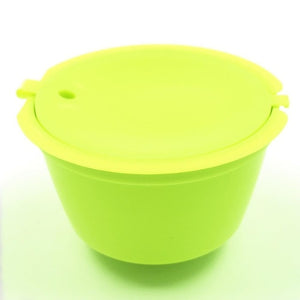 1Pc Professional Refillable Coffee Filter 4X5.4cm 12g Sweet Taste Reusable Coffee Capsule Plastic PP Basket Dolce Gusto