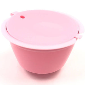 1Pc Professional Refillable Coffee Filter 4X5.4cm 12g Sweet Taste Reusable Coffee Capsule Plastic PP Basket Dolce Gusto