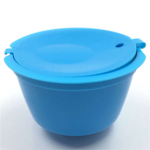 1Pc Professional Refillable Coffee Filter 4X5.4cm 12g Sweet Taste Reusable Coffee Capsule Plastic PP Basket Dolce Gusto